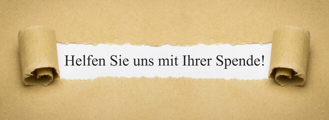 Helfen Sie uns mit Ihrer Spende!
