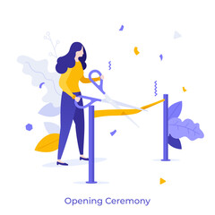 Flat Vector Character Business Concept