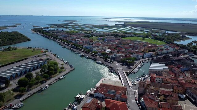 Marano reserve and lagoon. Protected oasis and historic village