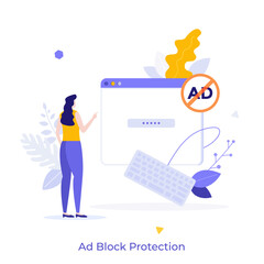 Flat Vector Character Business Concept