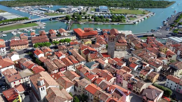 Marano reserve and lagoon. Protected oasis and historic village