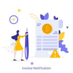 Flat Vector Character Business Concept