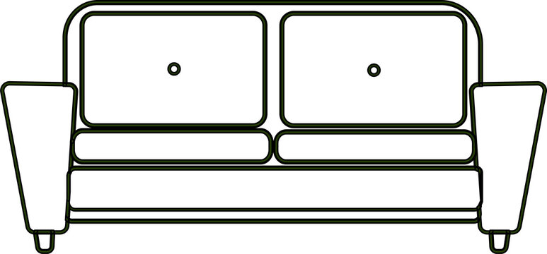 Sofa vectore 