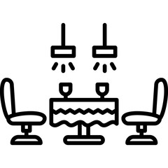 Dining Table Icon