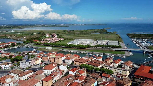 Marano reserve and lagoon. Protected oasis and historic village