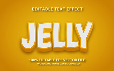 Jelly Editable Text Effect