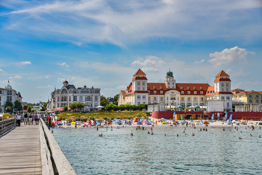 Seebad Binz auf der Insel R&uuml;gen / Ostsee