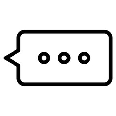 speech bubble icon