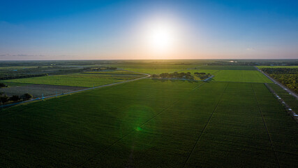 Sunset over Homestead