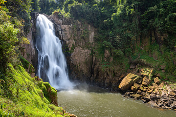 Naklejka na ściany i meble Haew Narok Waterfall at Khao Yai National Park, Thailand.