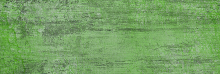 fresh green paint on wooden background