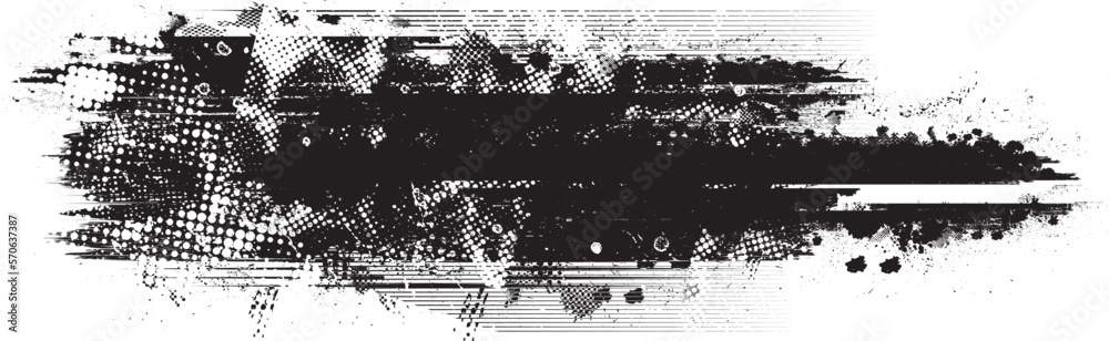 Poster grunge urban background. vector. textured banner . overlay distress shape . simply place texture ove