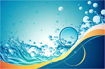Wave and Bubbles to Clean Drinking Water