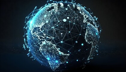 Global world network and telecommunication