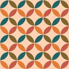 Colorful geometrical pattern background design - abstract illustration.