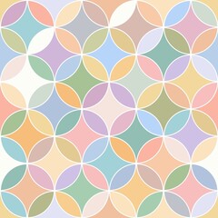 Colorful geometrical pattern background design - abstract illustration.