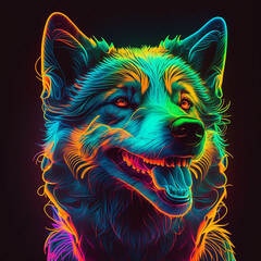 Neon Wolf