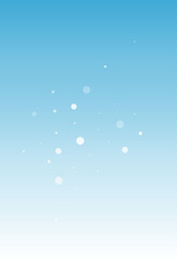 Silver Snowfall Vector Red Background. Abstract