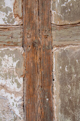 Fachwerk Haus Fassade  - Handwerk Holz Hintergrund