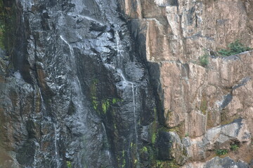 landscape of Haew Narok waterfall on Travel location in Khao Yai national park Thailand on summer