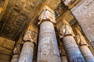 Dendera temple in Luxor, Egypt
