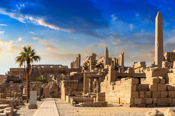 Karnak temple in Luxor, Egypt