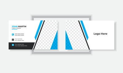 Modern Business Card - Creative and Clean Business Card Template.
