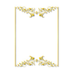 frames in vintage style with elements of ornament, art, pattern, background, texture