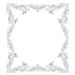 frames in vintage style with elements of ornament, art, pattern, background, texture