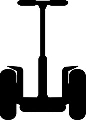 Segway icon, electric scooter, transparent backgrounds