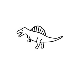 Dinosaur Line Icon