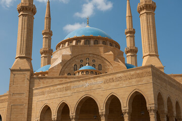 Mohammed-al-Amin-Moschee am Place des martyrs, Beirut, Libanon