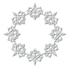 frames in vintage style with elements of ornament, art, pattern, background, texture, Vector illustration eps 10, Art.