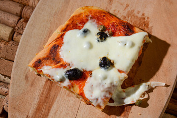 italian homemade pizza