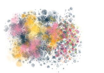 abstract watercolor Abstract art, Colorful Art Background, watercolor splatter, PNG, Transparent
