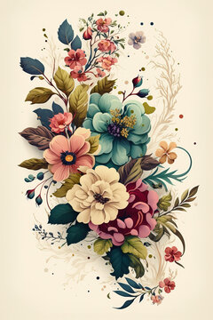 Ai fiori astratti 01