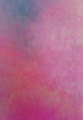 pink watercolours on textured surface - Waldorf painting on uneven surface - vintage feeling - 570677964