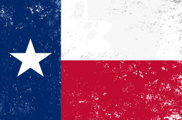  texas, texas flag -vector illustration, grunge country flag