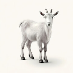 illustration_of_funny_goat_isolated_on_white