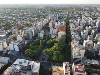 Echeverría square in the Villa Urquiza neighborhood