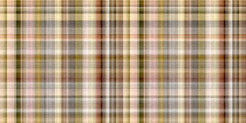 Tartan seamless border. Traditional gingham texture for natural trendy trim. 