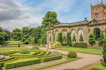 Staffordshire - Weston Park.Opulent 17th-century mansion with fine art, Capability Brown...