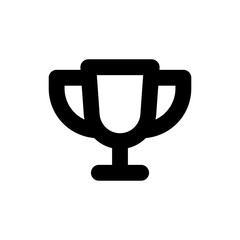 trophy line icon