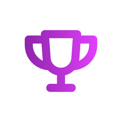 trophy gradient icon