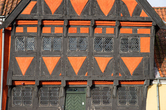 The old Henter Friisers House in Middelfart, Denmark