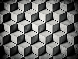 Geometric concrete texture pattern, Generative Ai