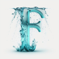 letter, alphabet, A B C D F G H J K L M N P Q R S T V X Z water, splash, bubble, drop, liquid, blue, abstract, splashing, wave, clean, drink, white, clear, nature, transparent, iso