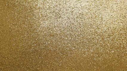 Golden shiny glitter texture background