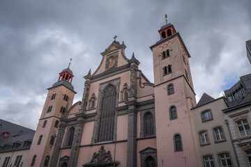 Fototapeta na wymiar St Mary of the Assumption Church (St. Maria Himmelfahrt) - Cologne, Germany
