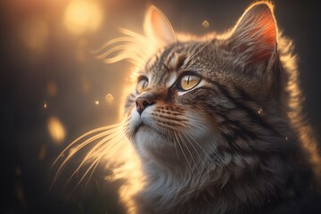 Cat, pet, kitten, cute, portrait, face, kitty, animal, looking